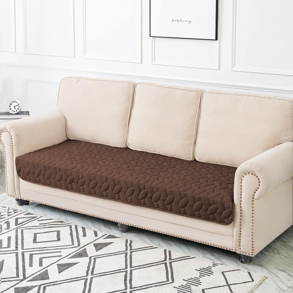 Ameritex Pet Bed Cover Dog Bed Blanket for Sofa and Furniture Waterproof New Pattern Design (30x70 Inch, Chocolate)