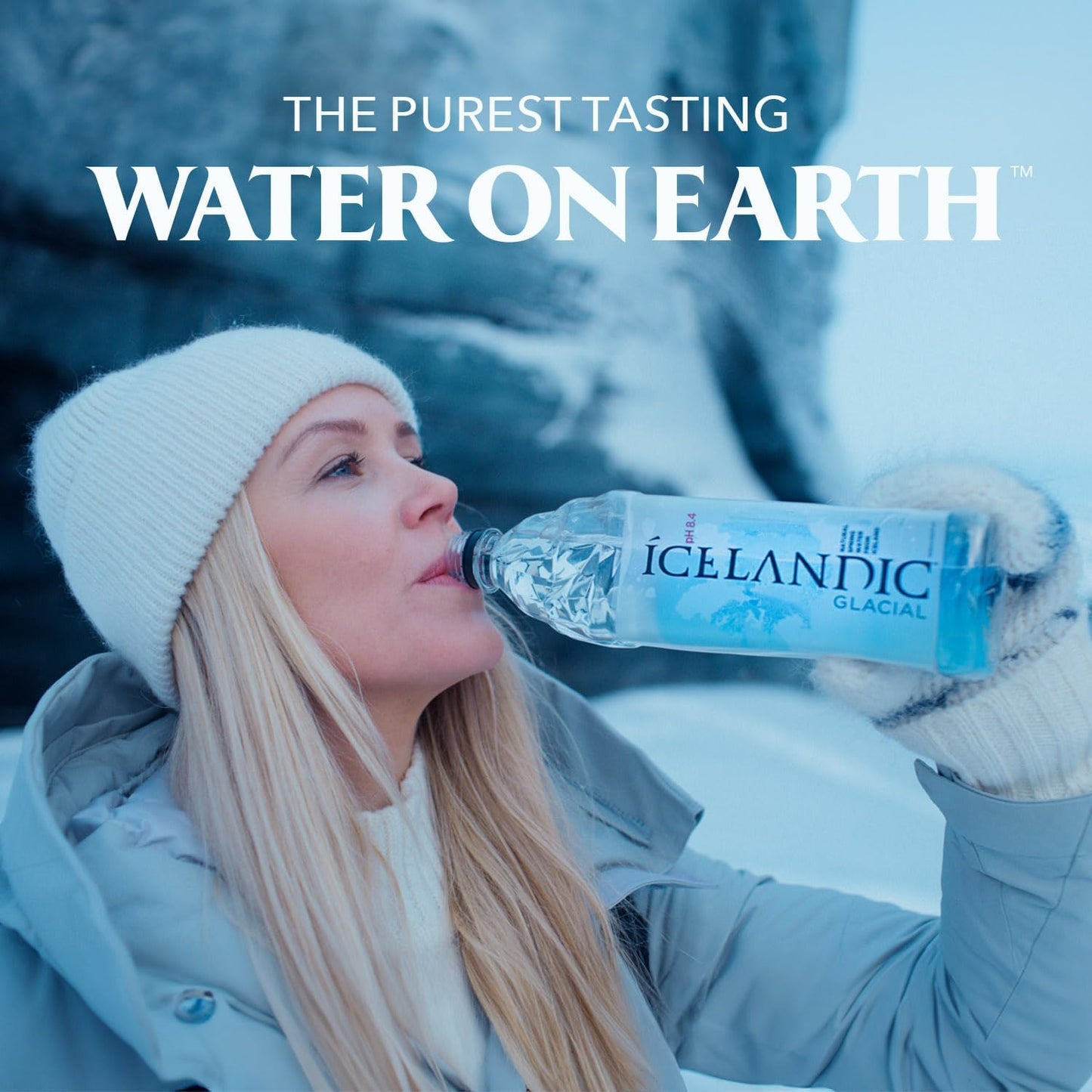 Icelandic Glacial Natural Spring Alkaline Water, 500 ml / 16.9 Fl Oz (Pack of 6)