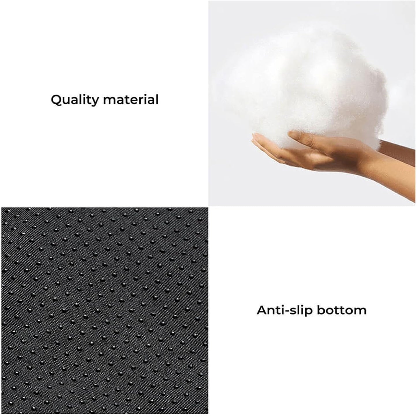 FUNNY FUZZY Pet Fluffy Fuzzy Couch Cover, Calming Washable Dog Bed Sofa Protector Pets Mat for Small Medium Dogs and Cats (Coffee,33.45 × 28.35 × 5.51 in)