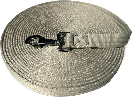 Horse Training Lunge Line with Alloy Trigger Buckle for Accurate Equestrian Training of 32.8 ft(10 Meters)