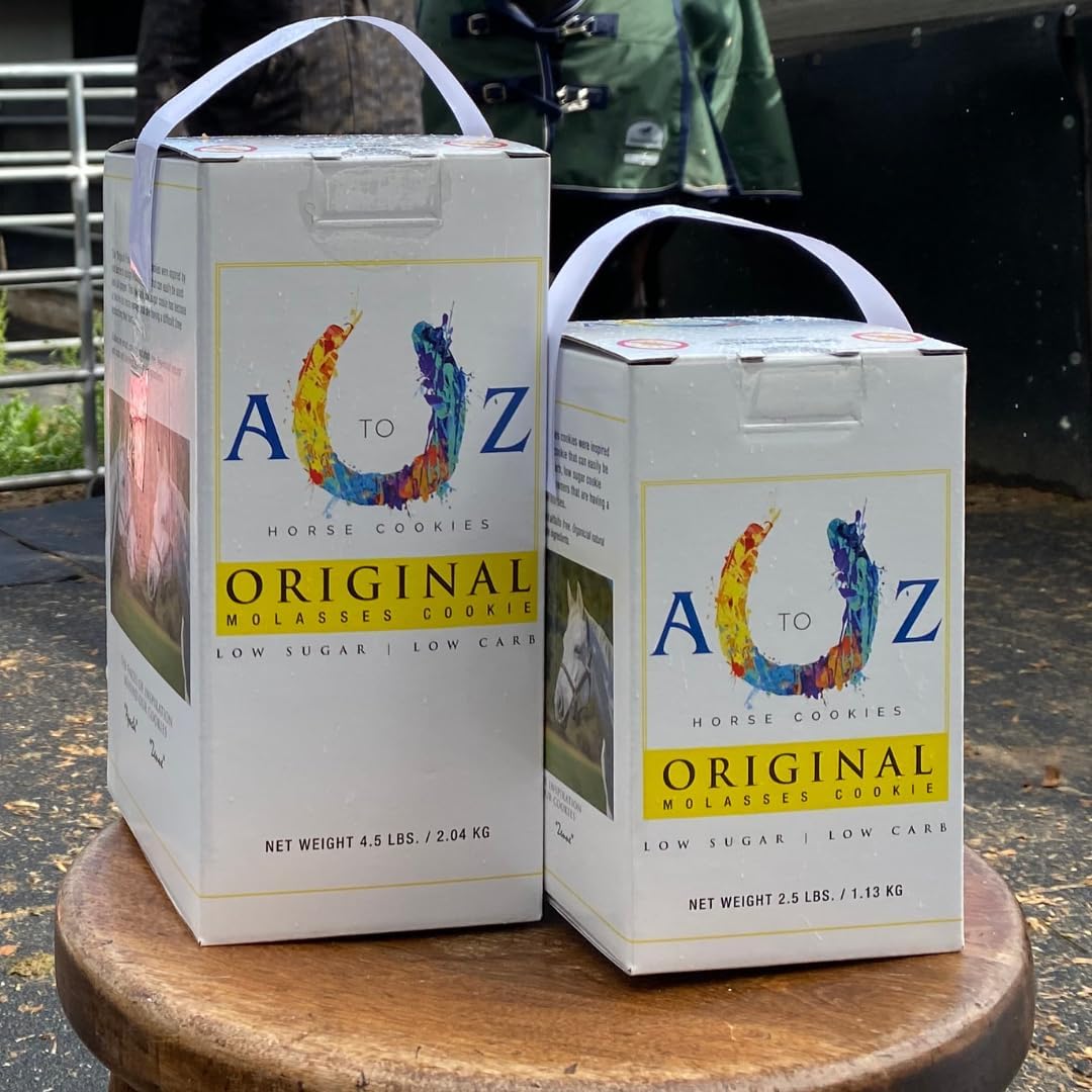 Horse Treats, Original Flavor, A Softer Cookie/Pill Popper Made w/Lite Molasses, Low Carb/Sugar, Wheat, Corn, Soy & Alfalfa Free.All Natural Ingredients, 10 lb