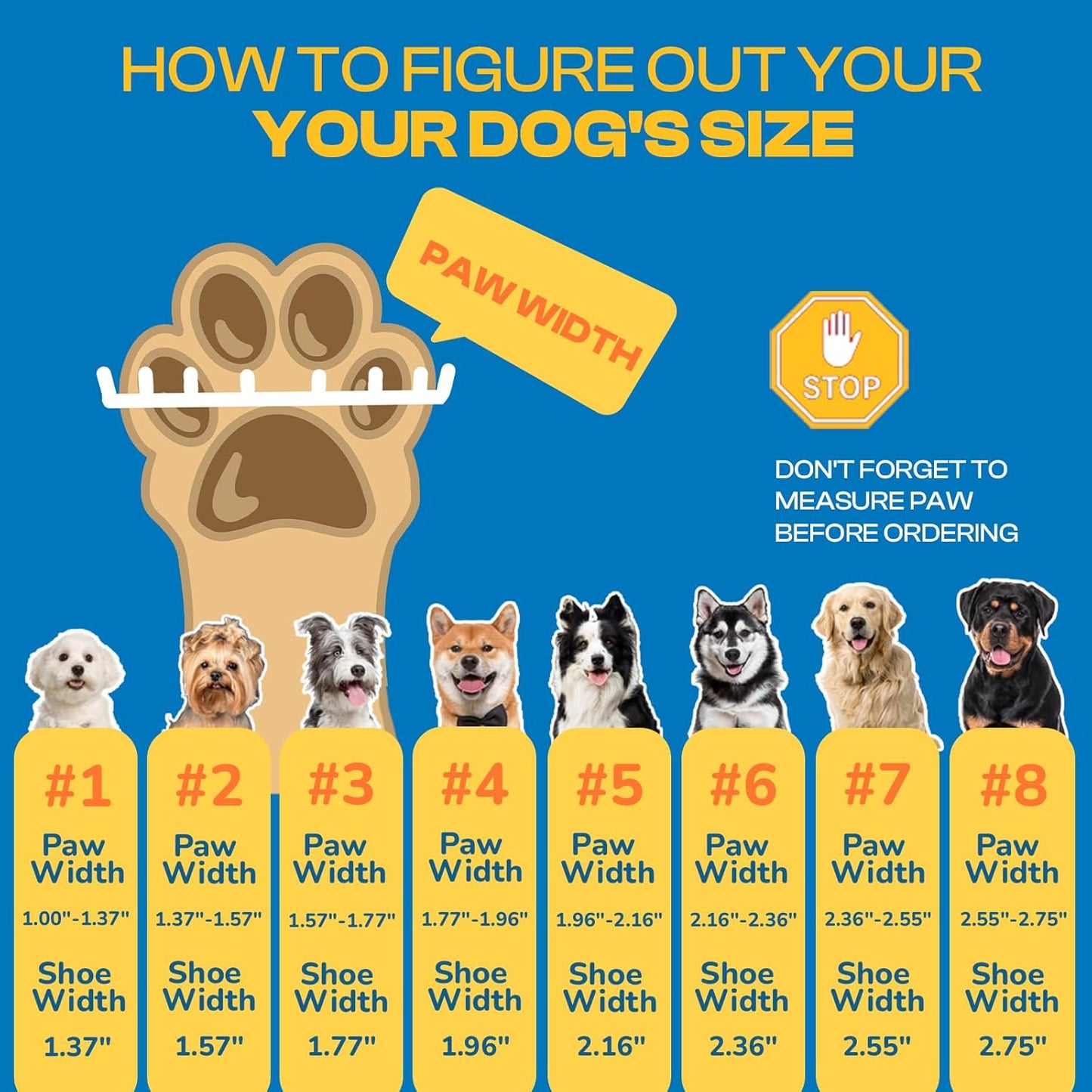 Dog Shoes for Large Dogs, Medium Dog Boots & Paw Protectors for Hardwood Floors, Outdoor Dog Booties for Hot Pavement Winter Snow Hiking, Breathable Dog Shoes with Reflective Strips Size 4