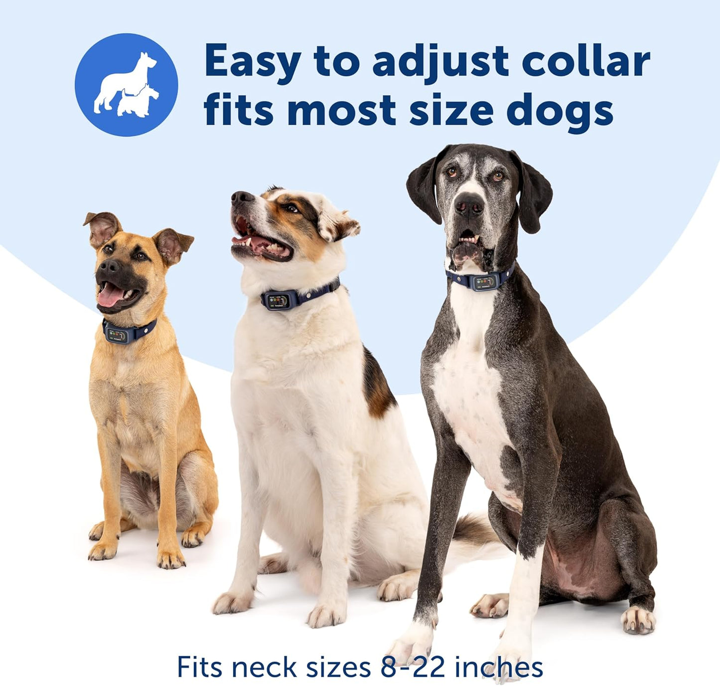 PetSafe Core Digital Dog Bark Collar – Waterproof Anti-Bark Training Device – Tone, Vibration and Static Correction – Illuminated Digital Display – for Small Medium or Large Dogs 8 lb. and Up