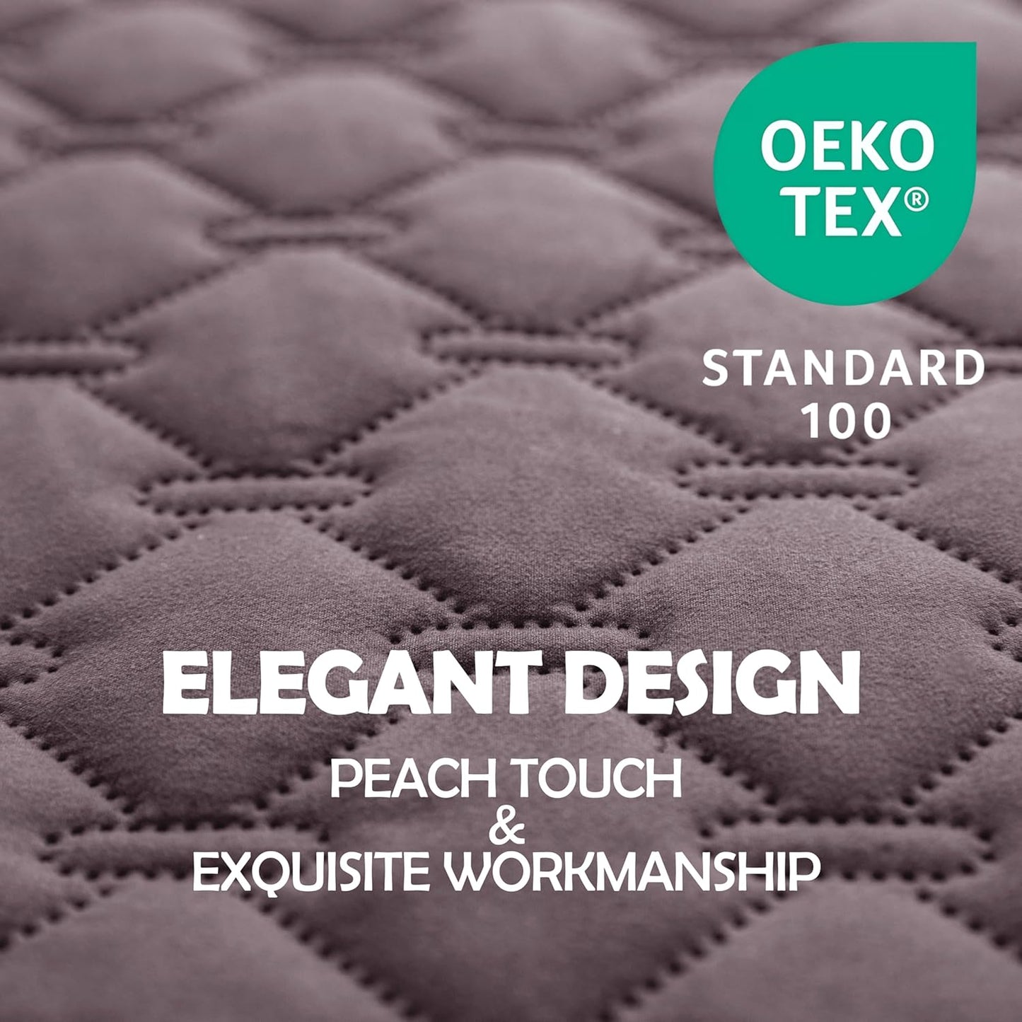 gogobunny 100% Double Sided Waterproof Dog Blanket Soft Pet Bed Cover Reversible Protect Furniture Couch Sofa Car for Puppy Large Dog Cat (Dark Sea Fog/Light Sea Fog, 82x102 Inch (Pack of 1))